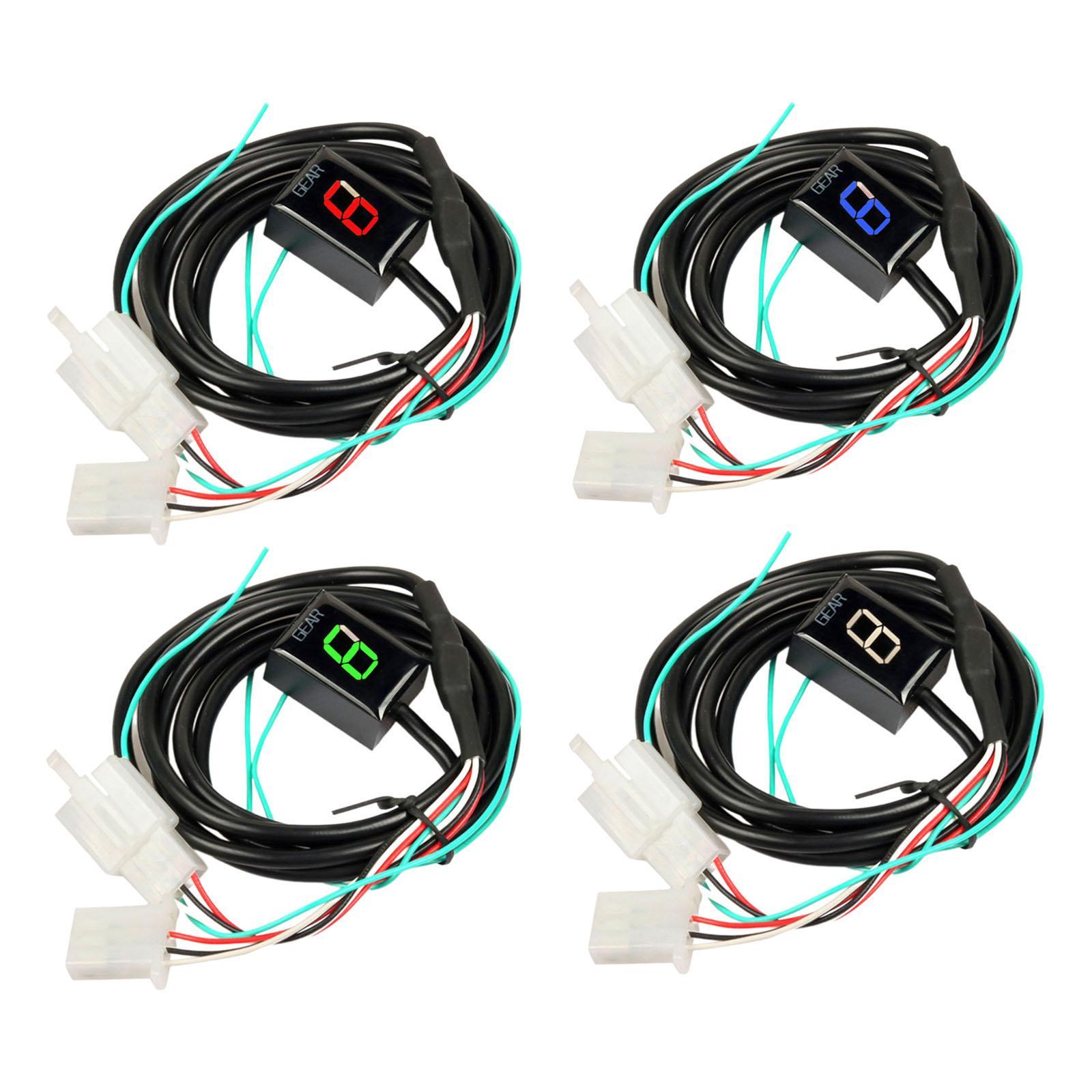 Motorcycle Gear Indicator Install - Wskaźnik biegów motocyklowych Wodoodporny Praktyczny Łatwy