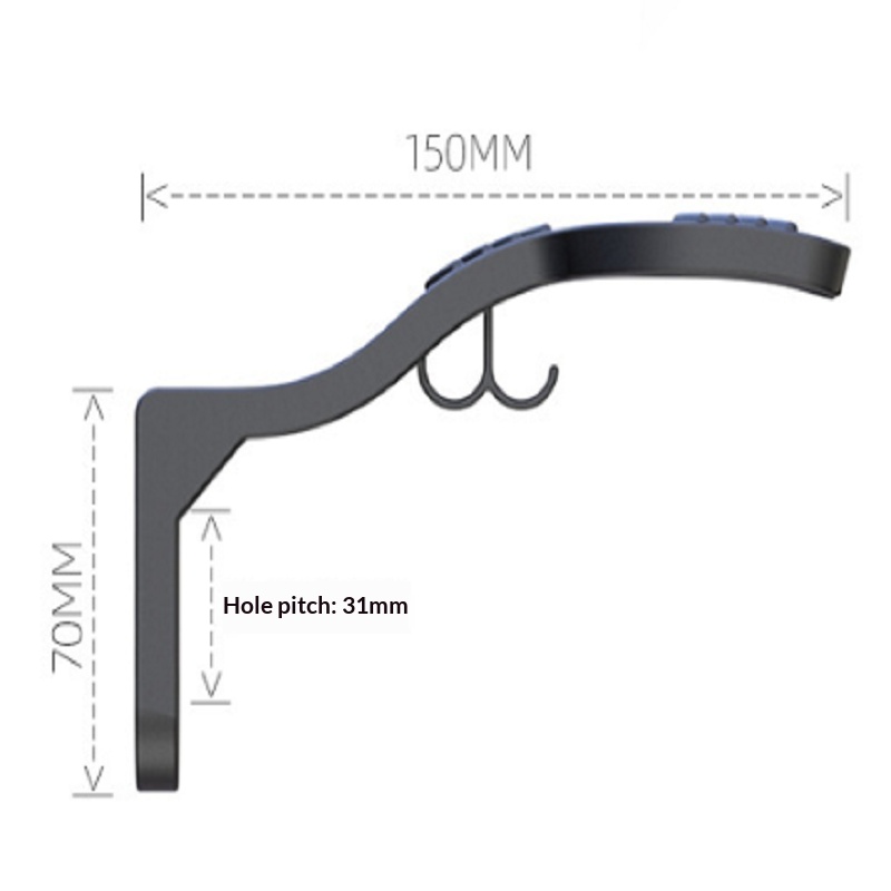2/3 szt. Uchwyt ścienny na kas – Motorcycle Gear Hanger recenzja i cena