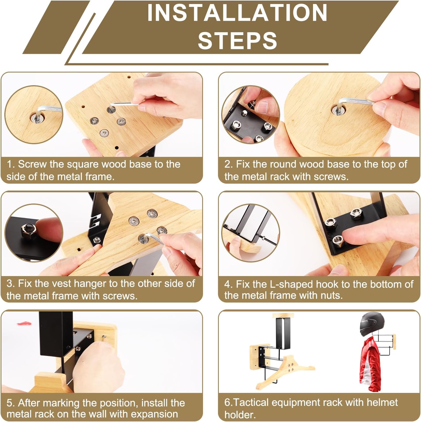 ​ Uchwyt na kask motocyklowy,  – Motorcycle Gear Hanger recenzja i cena